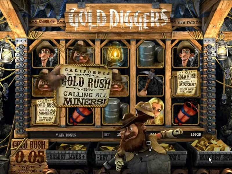 Игровой автомат Gold Diggers